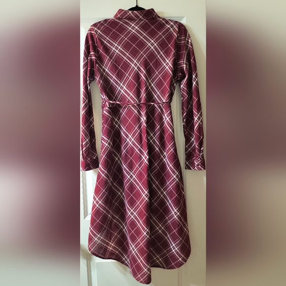 Love Notes Plaid Western Style Dress Size L - Picture 3 of 4